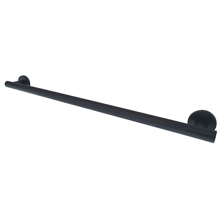 Kingston Brass GBS1442CS0 42-Inch x 1-1/4 Inch O.D Grab Bar, Matte Black GBS1442CS0